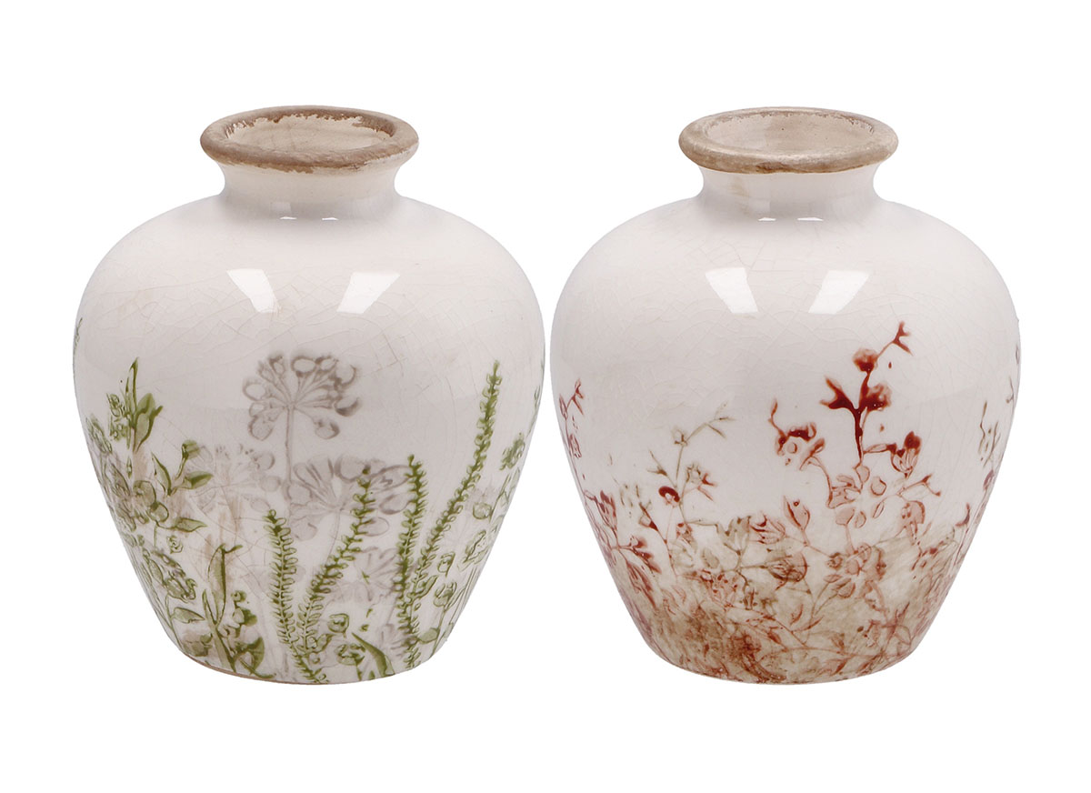 Keramička vaza 12x13cm SALAS (Više vrsta) 