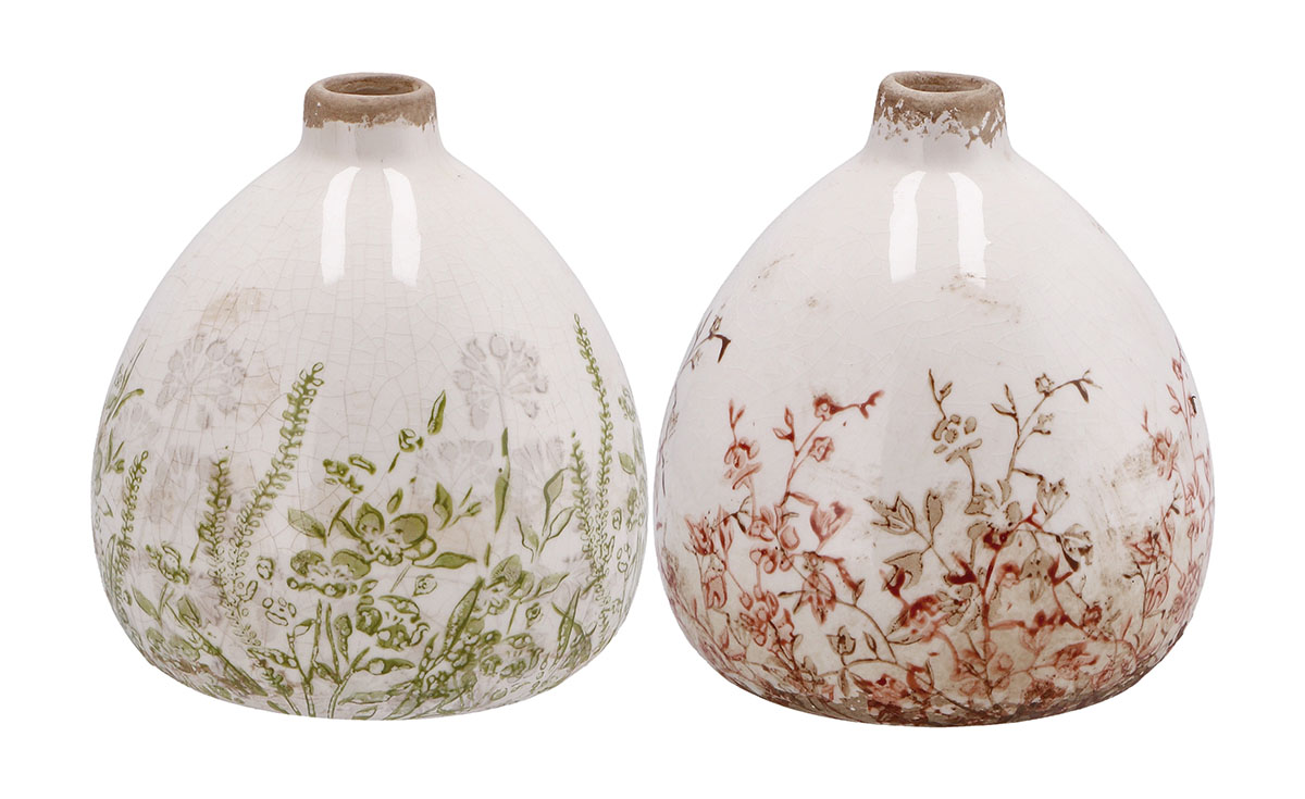 Keramička vaza 13x14,5cm SALAS (Više vrsta) 