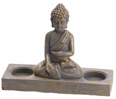 Ukrasna cementna figura BUDA 19x15cm 