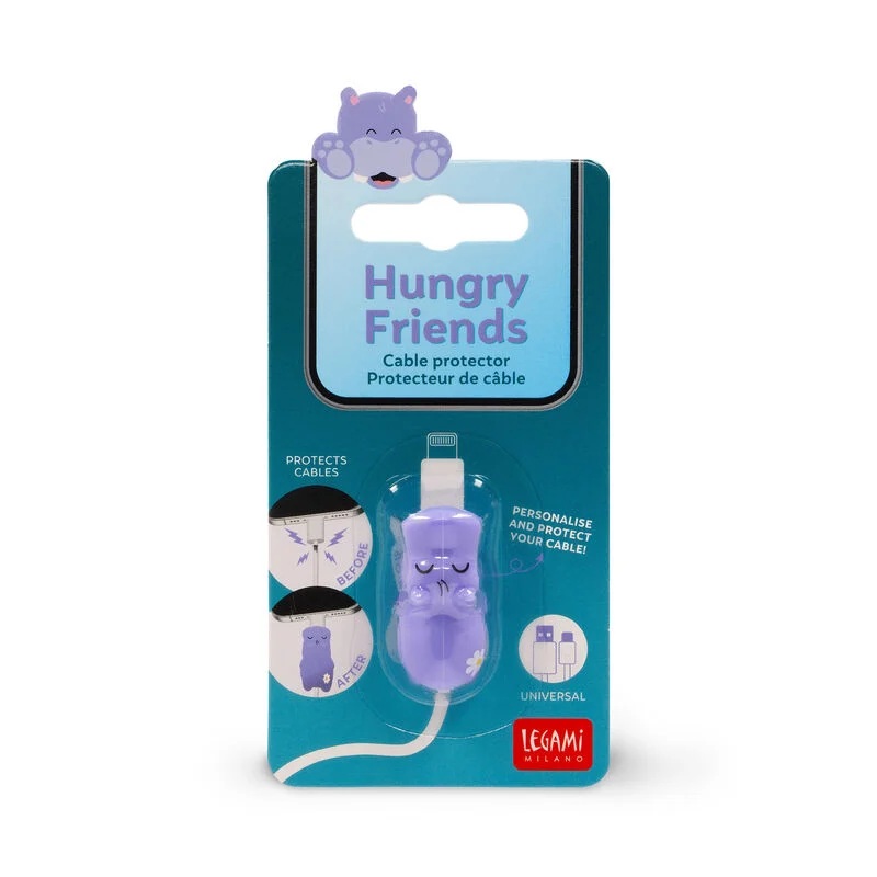 Zaštita za kablove HUNGRY FRIENDS - HIPPO 