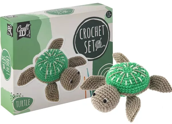 Kreativni set za heklanje  KORNJAČA 14x4x16cm 