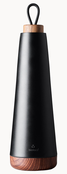 BIOLOCO flaša za vodu od nerđajućeg čelika MATT BLACK 