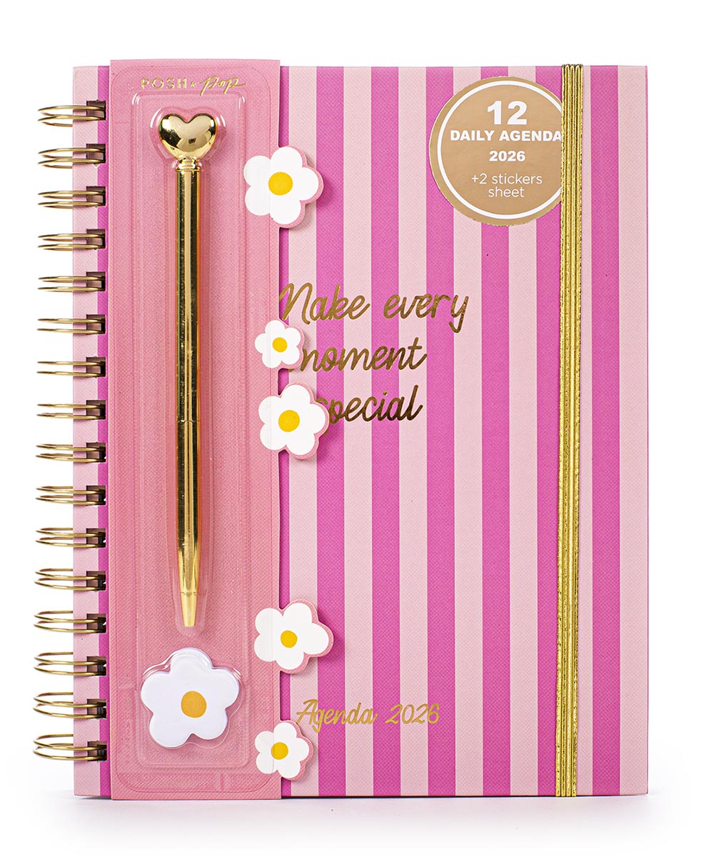 Agenda sa olovkom 2026 (12m) POSH&POP Special Moments 