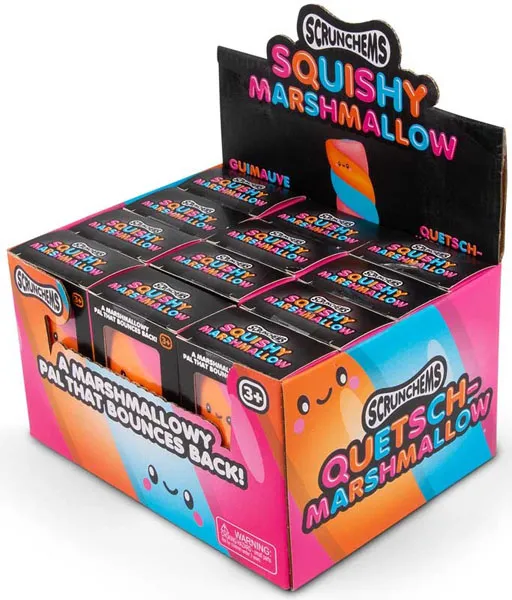 Antistres igračka SCRUNCHEMS - MARSHMALLOW 