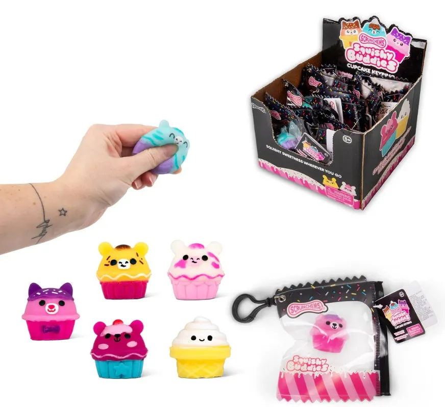 Antistres igračka SCRUNCHEMS - SQUISHY BUDDIES (Više vrsta) 