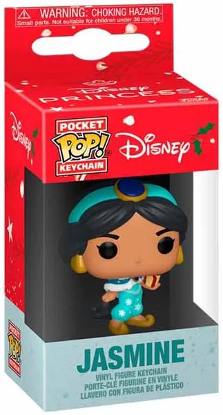 FUNKO POP! Privezak za ključeve PRINCESS HOLIDAY - JASMINE 