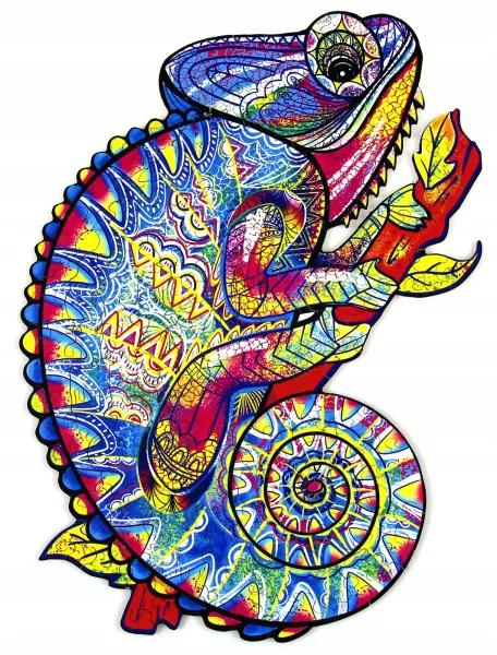 Drvene puzzle KAMELEON 195 delova 