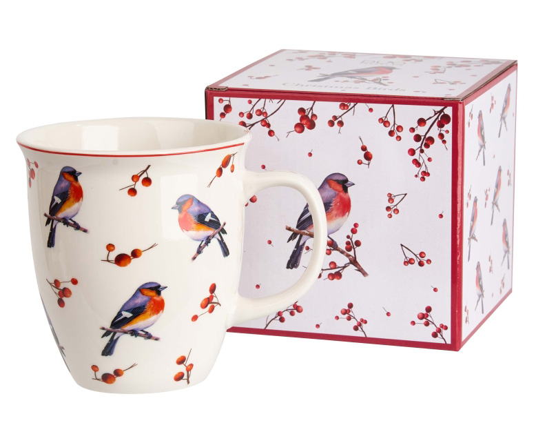 Porcelanska šolja 460ml NOVA GODINA Ptice 