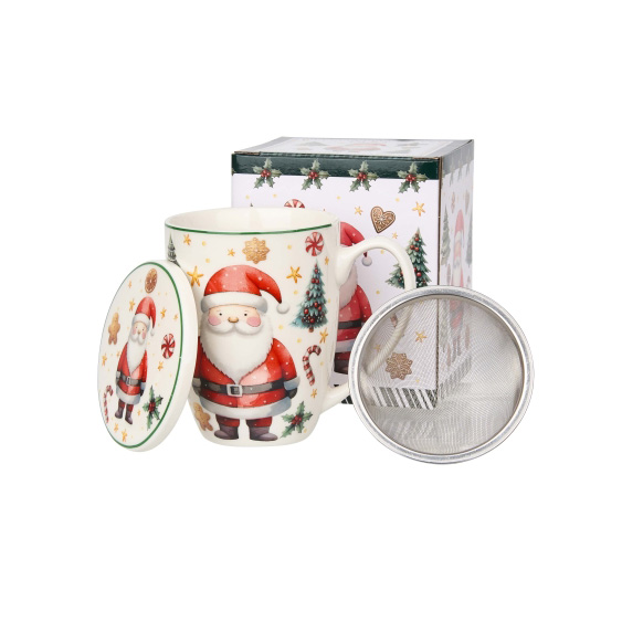 Šolja sa infuzerom 360ml DEDA MRAZ 