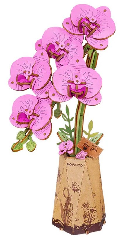 3D puzzle PURPLE MOTH ORCHID 