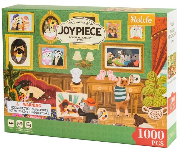 Puzzle DOGGIE ART GALLERY 1000kom 