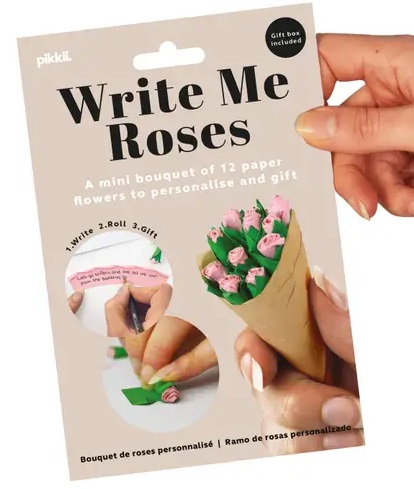 Origami set WRITE ME ROSES 
