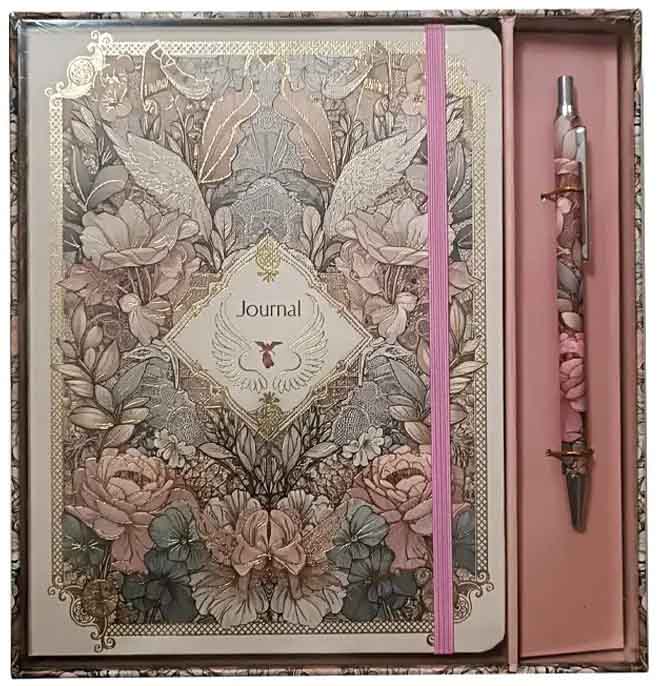 Notes sa hemijskom VICTORIA JOURNALS bež A5 linije 