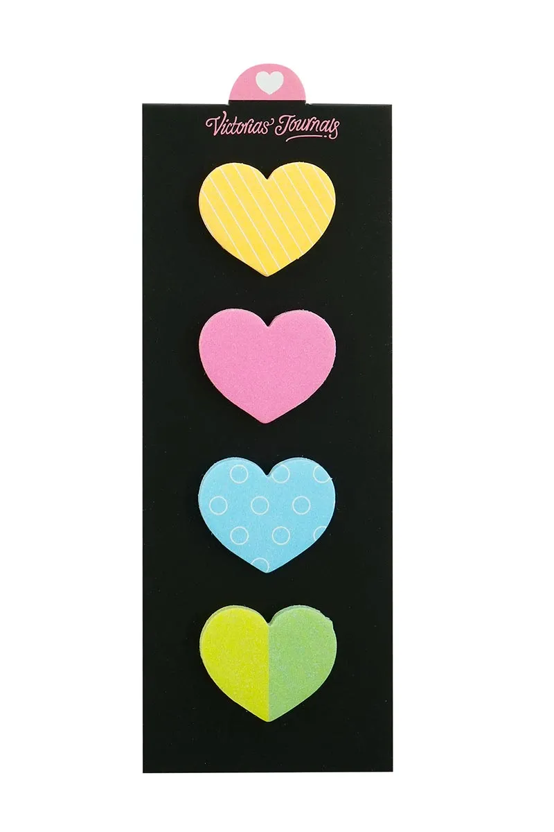 Mini blokovi za poruke SRCE, 4 boje, 20 listića 