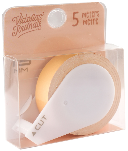 Papirna samolepljiva traka 15MM X 5M NARANDŽASTA 