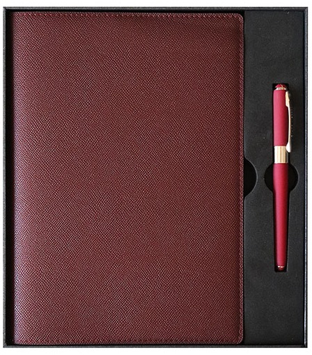 Notes na linije sa olovkom CRVENI 19X25cm 