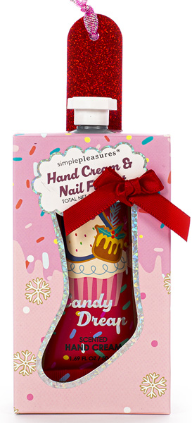 Novogodišnji set turpija u krema za ruke CANDY 