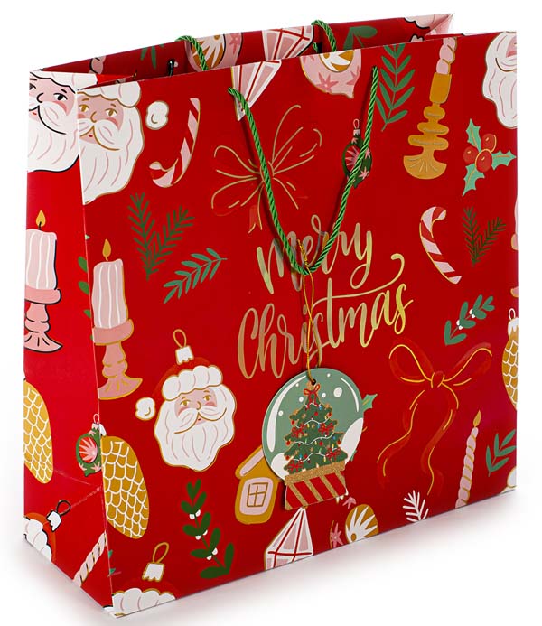 Novogodišnja ukrasna kesa MERRY CHRISTMASS 