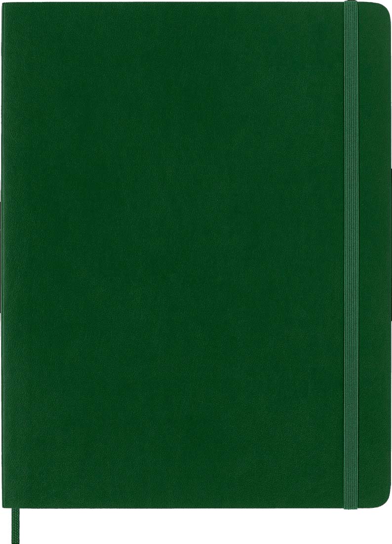Notes na kvadratiće 19x25 XL MOLESKINE Myrtle Green soft 