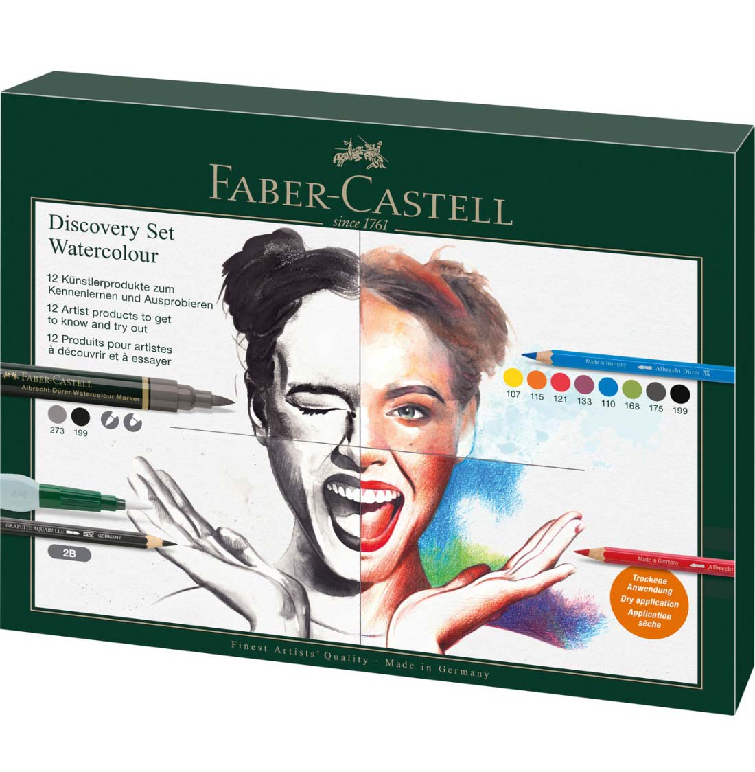 Akvarel markeri 1/12 FABER CASTEL - DURER 