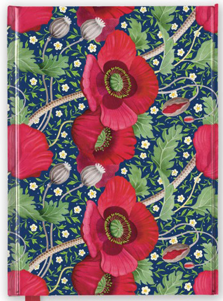 Notes BEX PARKIN: RED POPPIES 14x21cm 