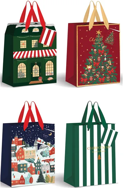 Novogodišnja ukrasna kesa CHRISTMAS 33x46x13 cm 