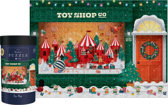 Novogodišnje puzzle  CHRISTMAS  TOY SHOP 500kom 