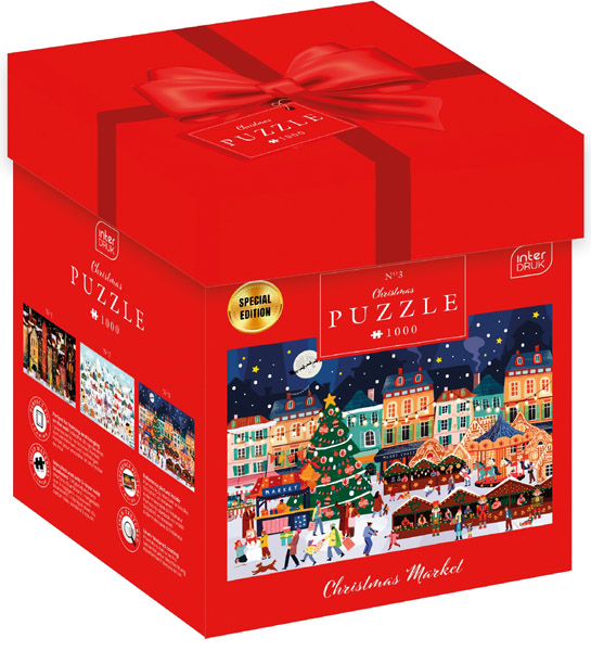 Novogodišnje puzzle BOŽIĆNO SEOCE 1000kom 