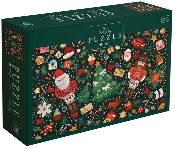 Novogodišnje puzzle FULL OF JOY 1000kom 
