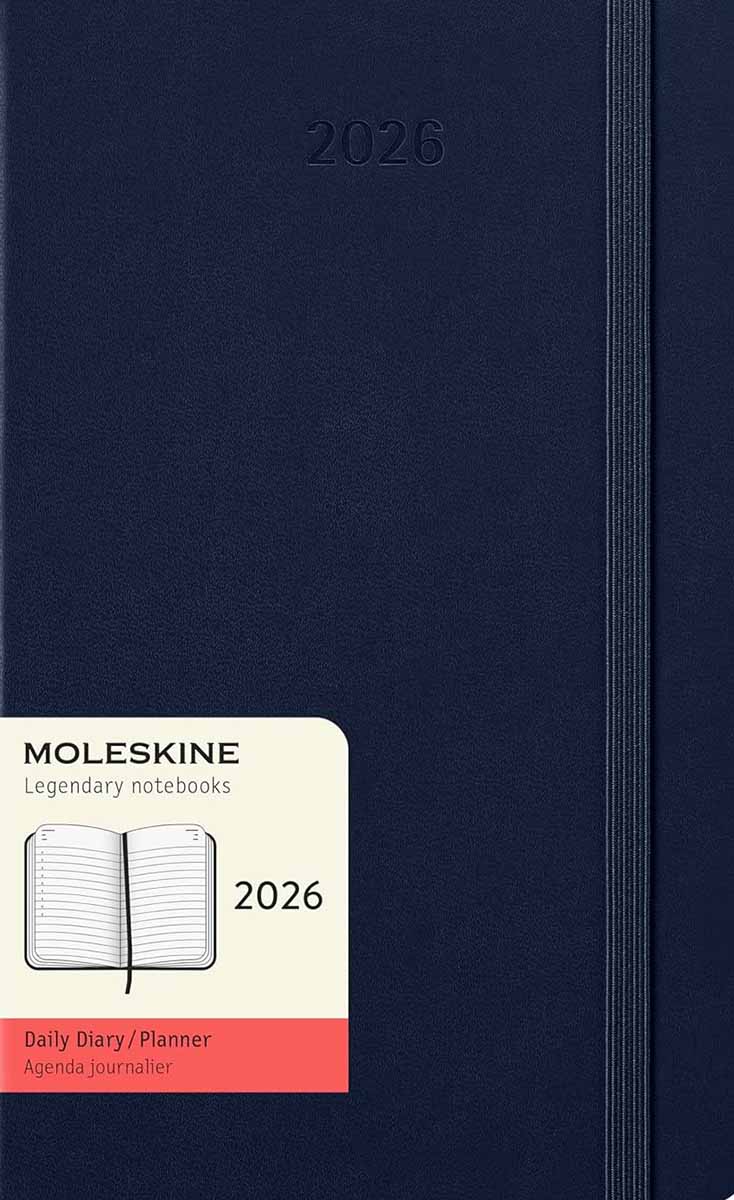 Planer MOLESKINE 2026 TP tamno plavi 