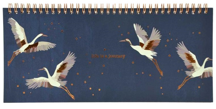 Stoni nedeljni planer ELEGANT EARTH 