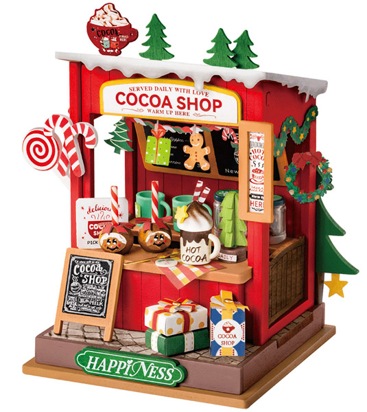 Novogodišnje 3D puzzle COCOA SHOP 