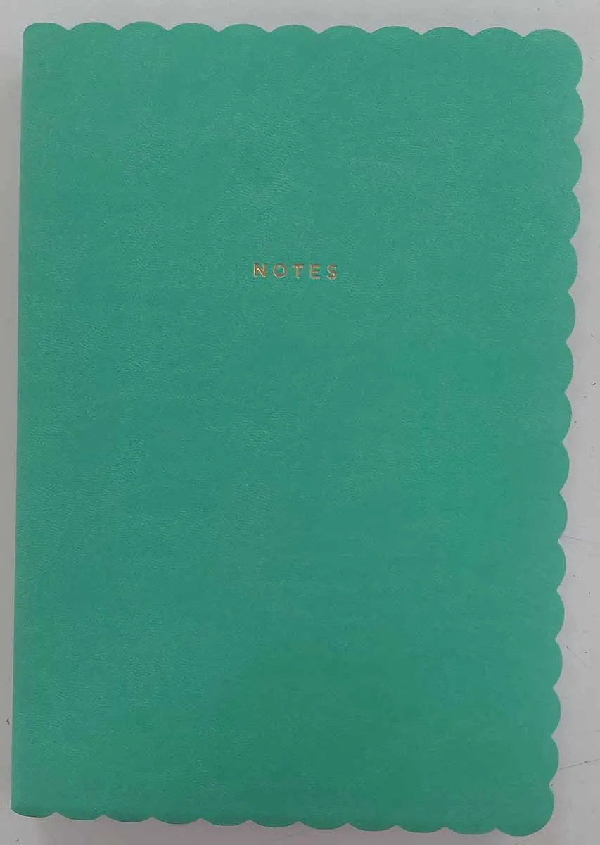 Notes zeleni soft cover 
