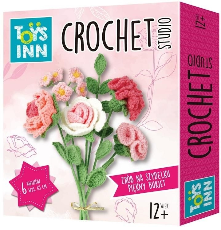 Kreativni set za heklanje BUKET 