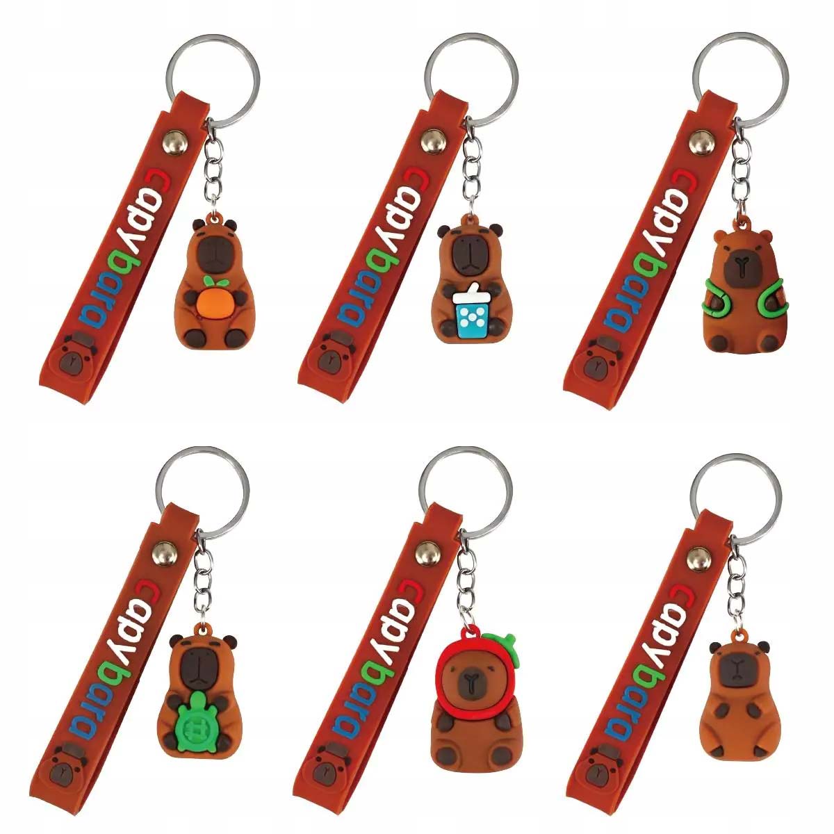Privezak za ključeve CAPYBARA (više vrsta) 