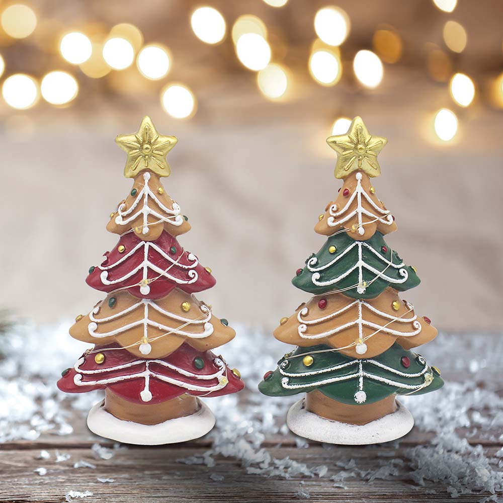 Novogodišnja LED dekoracija JELKICE (Više vrsta) 