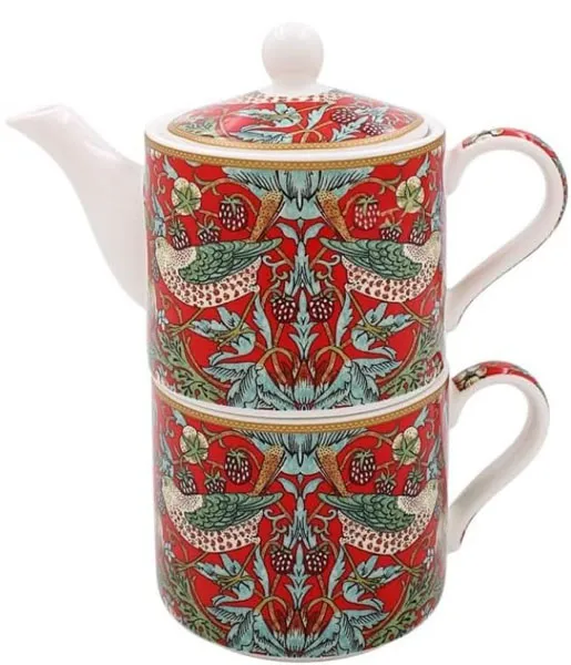 Čajnik i šolja STRAWBERRY THIEF 