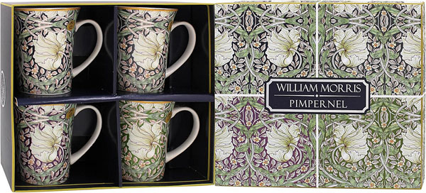 Set četiri šolje LUSTRE PIMPERNEL 