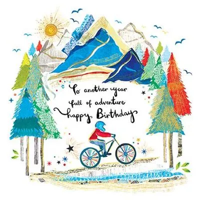 Rođendanska čestitka BIRTHDAY CYCLING 