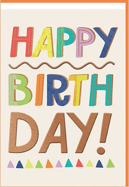 Rođendanska čestitka BIRTHDAY TEXT 