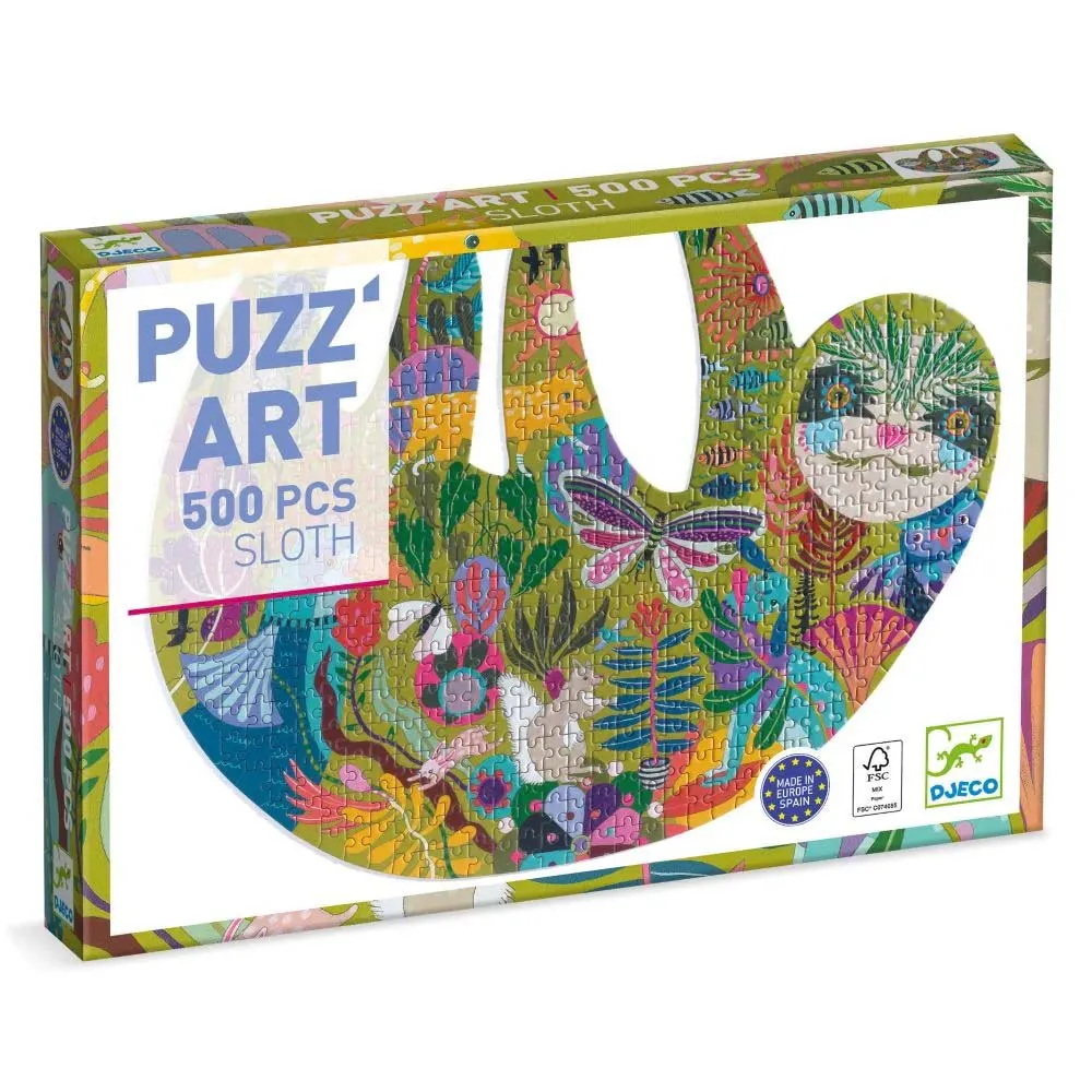 Puzzle za decu 500 - LENJIVAC 
