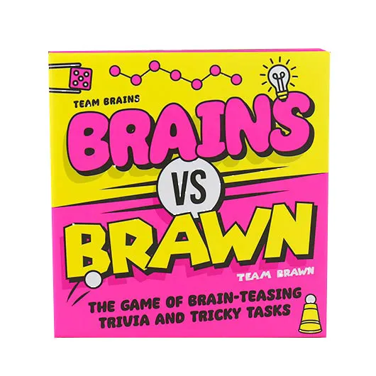 Društvena igra BRAINS VS BRAWN 