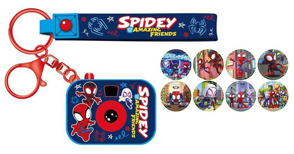 Privezak za ključeve - projektor SPIDEY & FRIENDS 