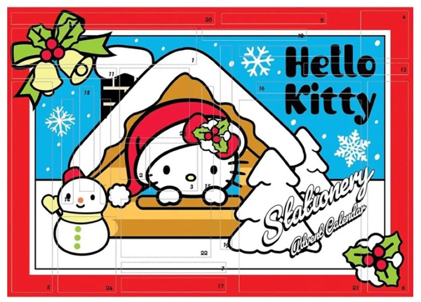 Advent kalendar i školski set HELLO KITTY 