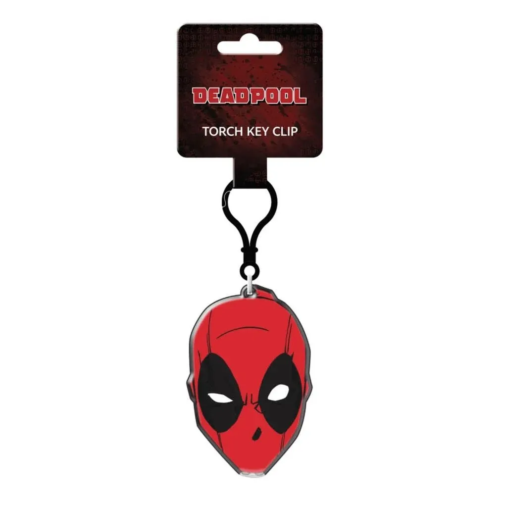 Privezak za ključeve sa lampicom DEADPOOL 