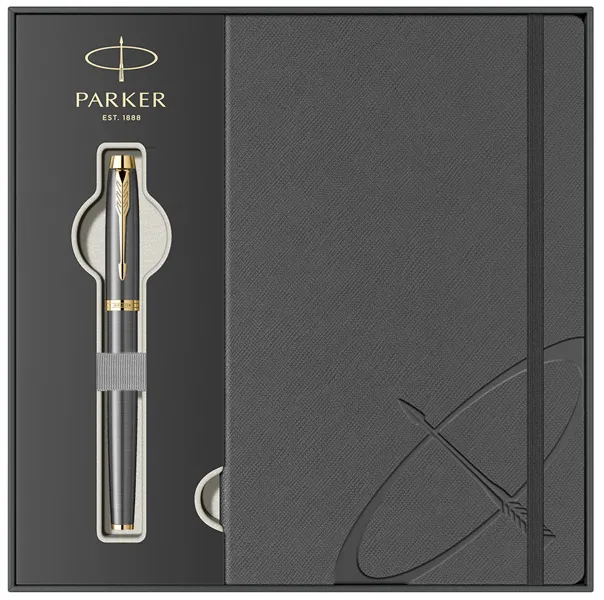 PARKET poklon set Royal Im Grey GT Roler + Notes 