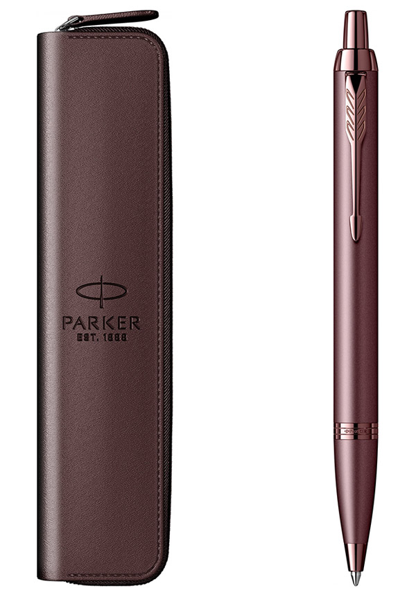 PARKER hemijska olovka i futrola ROYAL IM BURGUNDY 