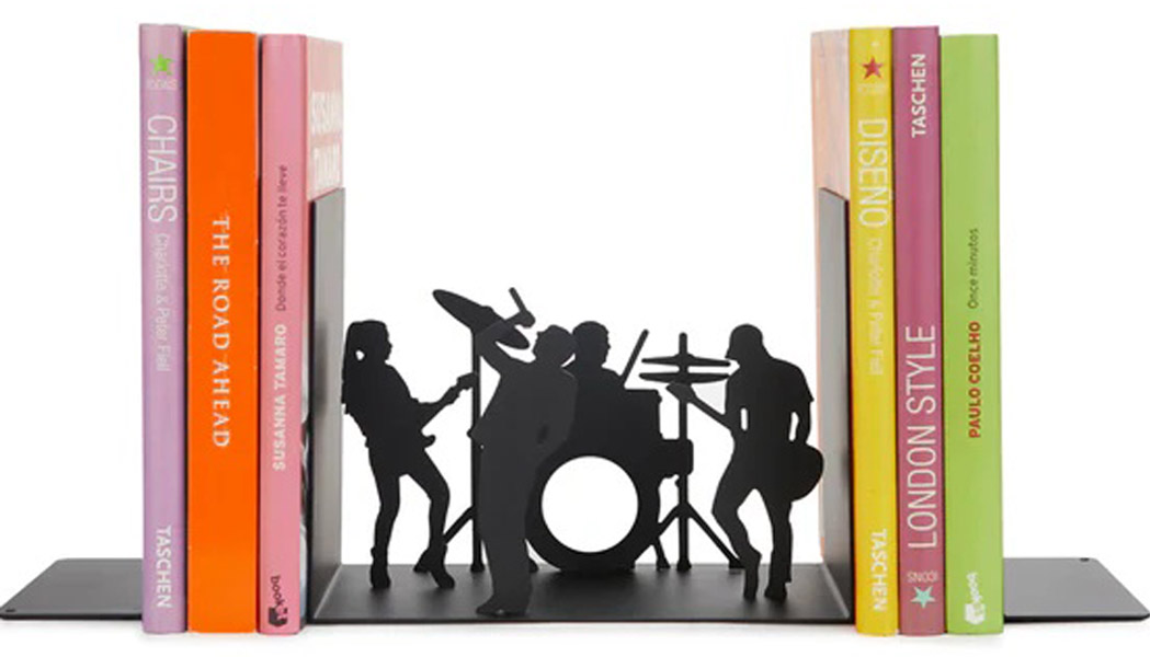 Držač za knjige BEND crni 