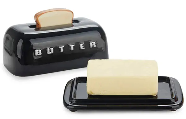 Posuda za puter CRNA 