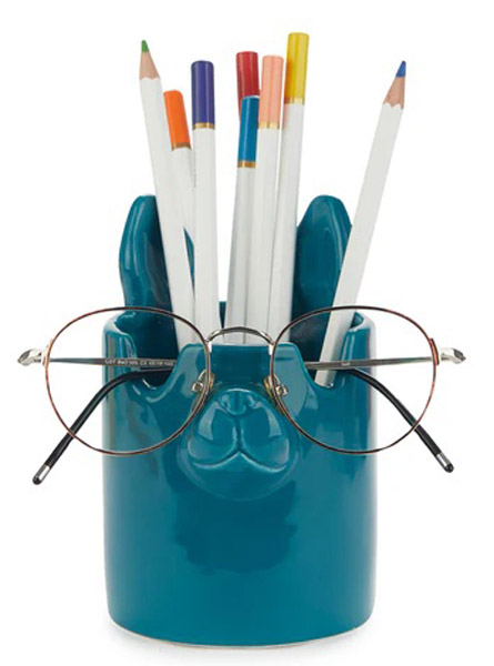 Držač za olovke i naočare NOSY BUDDY DOG - PLAVI 